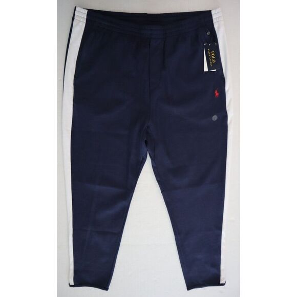 Polo Ralph Lauren Men's Sz 2XL Navy Blue Soft Cotton Active Jogger Pants - Picture 1 of 14